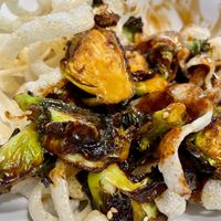 House Brussel Sprouts sautéed to perfection at Sushi 2 in San Diego