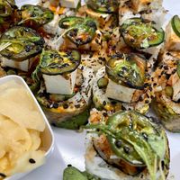 The Jolly Green Giant Roll  at Sushi 2 in San Diego