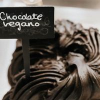 Delicious dark chocolate  at Nonna in Malaga