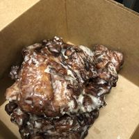 Apple Fritters  at Suarez Bakery in Charlotte