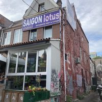 Outside at Saigon Lotus in Toronto