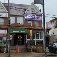 Outside at Saigon Lotus in Toronto