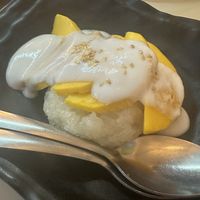 Mango sticky rice   at Saigon Lotus in Toronto