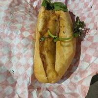 Fish bahn mi at Saigon Lotus in Toronto