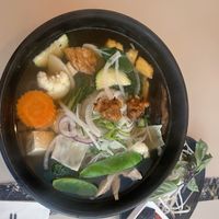 Vegan Pho  at Saigon Lotus in Toronto