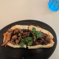 Bbq meat banh mi at Saigon Lotus in Toronto