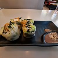 Spicy Lemongrass Tofu-Avocado Roll at Saigon Lotus in Toronto