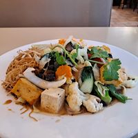 Vermicelli & Mixed Vegetables at Saigon Lotus in Toronto