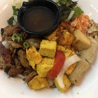 Lemongrass tofu bowl  at Saigon Lotus in Toronto