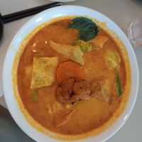 Golden curry soup at Saigon Lotus in Toronto