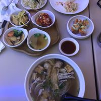 Vegan Combo 1 & Vegan Pho at Saigon Lotus in Toronto