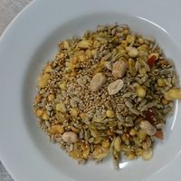 famous Tea Salad  at Rangoon Ruby in Christchurch