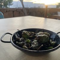 Pimientos de patron and nice place 😜  at Bistro Can Pa in Ibiza