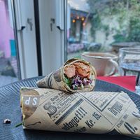 Sweet potato wrap at Spiregarden in Kristiansand