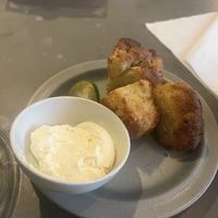 Focaccia with cheese   at Spiregarden in Kristiansand