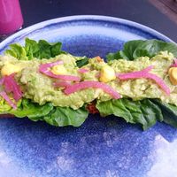 Avocado toast at Spiregarden in Kristiansand