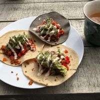 Tacos and tea at Spiregarden in Kristiansand