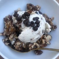 Cookies and cream ice cream at Spiregarden in Kristiansand