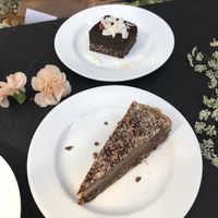 Raw cake  at Spiregarden in Kristiansand