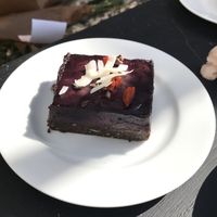 Açaí raw cake at Spiregarden in Kristiansand