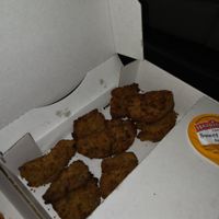 Vegan nuggets at Village Pizza in Ewell