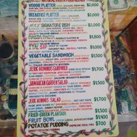  at Rasta Ade Refreshments in Negril