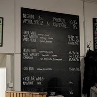 Vegan wines on the menu at Kauppayhtio in Rovaniemi