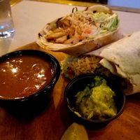 Vegan Chik'n Burrito at Crate in Miami