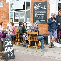 A photo taken from their Facebook page at The Lab Cafe in Northampton