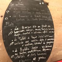 le menu du soir at Cosmopolis in Bordeaux