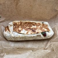 Vegan big burrito   at Pickles in Lille