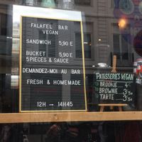 Falafel at Pickles in Lille