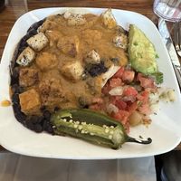 Tofu ranchero  at Cheryl's on 12th & As Good As It Gets in Portland