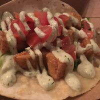 Potato taco at Sister Bar in Albuquerque
