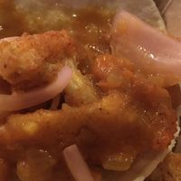 Curry taco at Sister Bar in Albuquerque