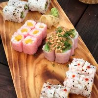 Vegan Rolls (with soy paper by request) at The Cultured Pearl in Rehoboth Beach