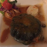 Stuffed local zucchini  at Amaro Vegetariano y Internacional in Merida