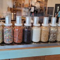 Yummy goodies at Benny's Donuts in Corvallis