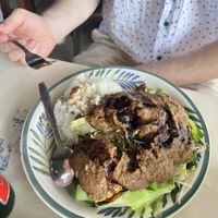 Gado gado with tofu and tempeh   at Martini's Warung in Manggis