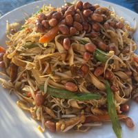 Great Large Portions Pad Thay   at Martini's Warung in Manggis