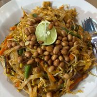 Tasty Pad Thai at Martini's Warung in Manggis