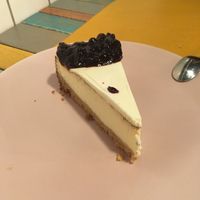 Cheesecake at Alouette in Bucharest