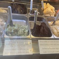 Some vegan options   at Vivi's Creamery in Ibiza