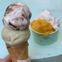   at Vivi's Creamery in Ibiza