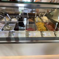 So many options!  at Vivi's Creamery in Ibiza