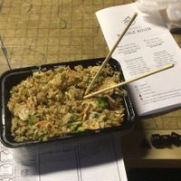 Vegan chicken fried rice. a MUST get  at Vietnamese Noodle House in North Syracuse