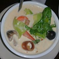 Vegetable Tom Kha at Thai Cottage in Webster