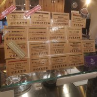 Vegan selection at Premarché Gelateria in Kyoto