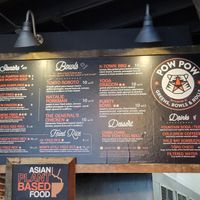 Menu at Pow Pow - H St NE in Washington