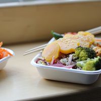 Girl from Iwo Jima house-made vegan feta! at Pow Pow - H St NE in Washington